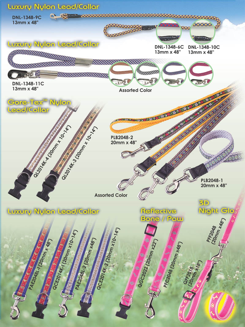 2004-P09 Nylon Lead & Collar